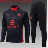 Chándal AC Milan 2025/26 (Black) - NIÑOS